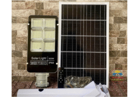 Đèn Năng Lượng Mặt Trời Siêu Sáng 300W, IP68, Kèm Remote